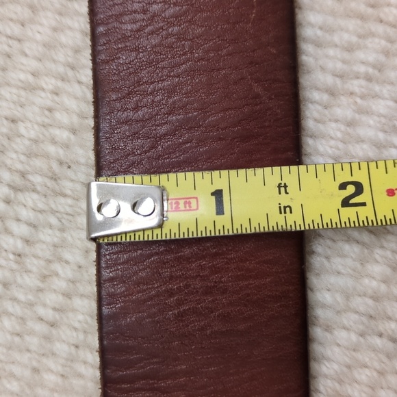 Beautiful Broken In Timberland Leather Belt - Picture 7 of 7